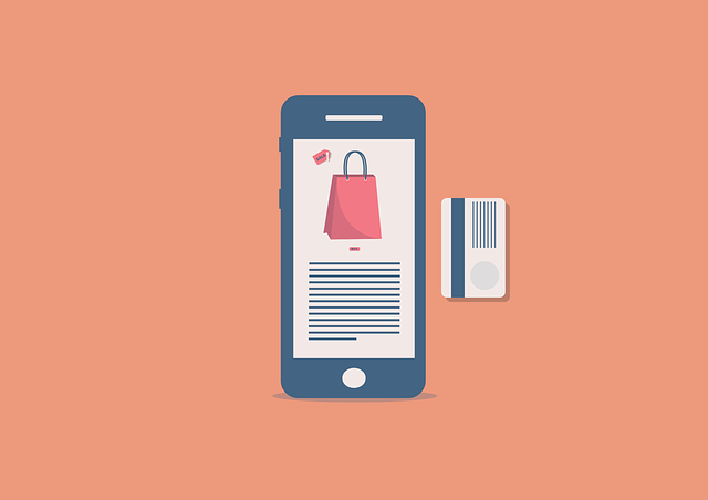 smartphone s náhledem e-shopu